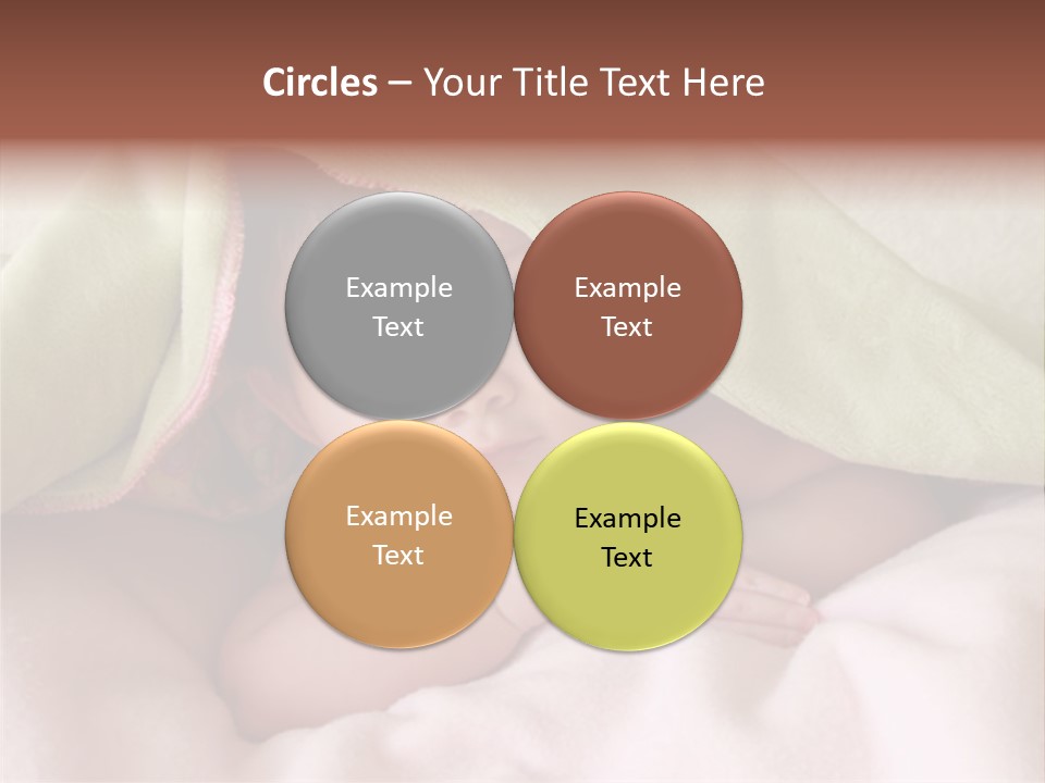 Face Infant Child PowerPoint Template