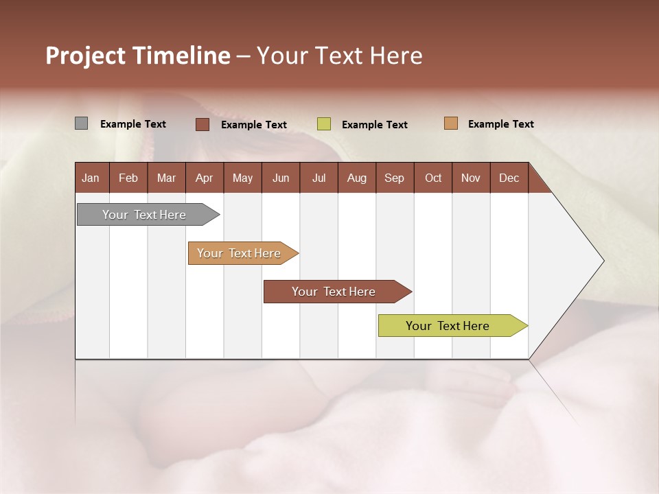 Face Infant Child PowerPoint Template