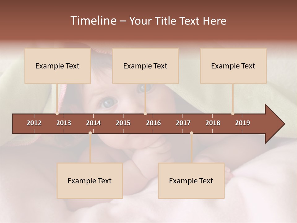 Face Infant Child PowerPoint Template