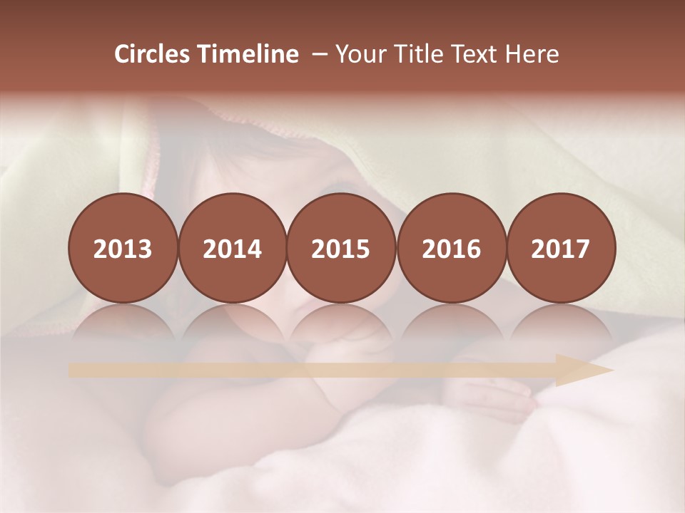 Face Infant Child PowerPoint Template