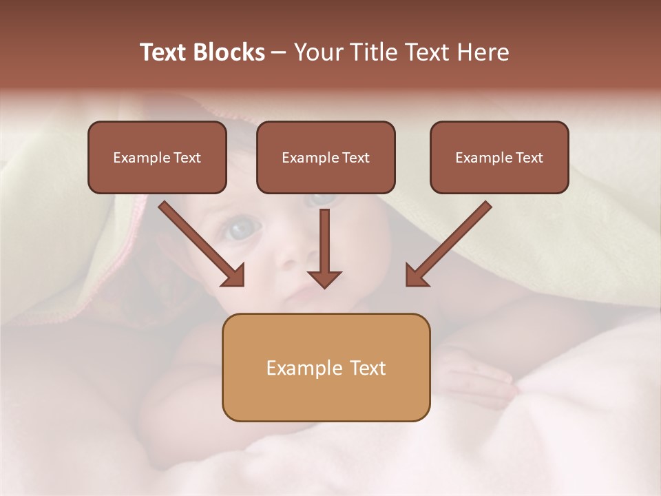 Face Infant Child PowerPoint Template