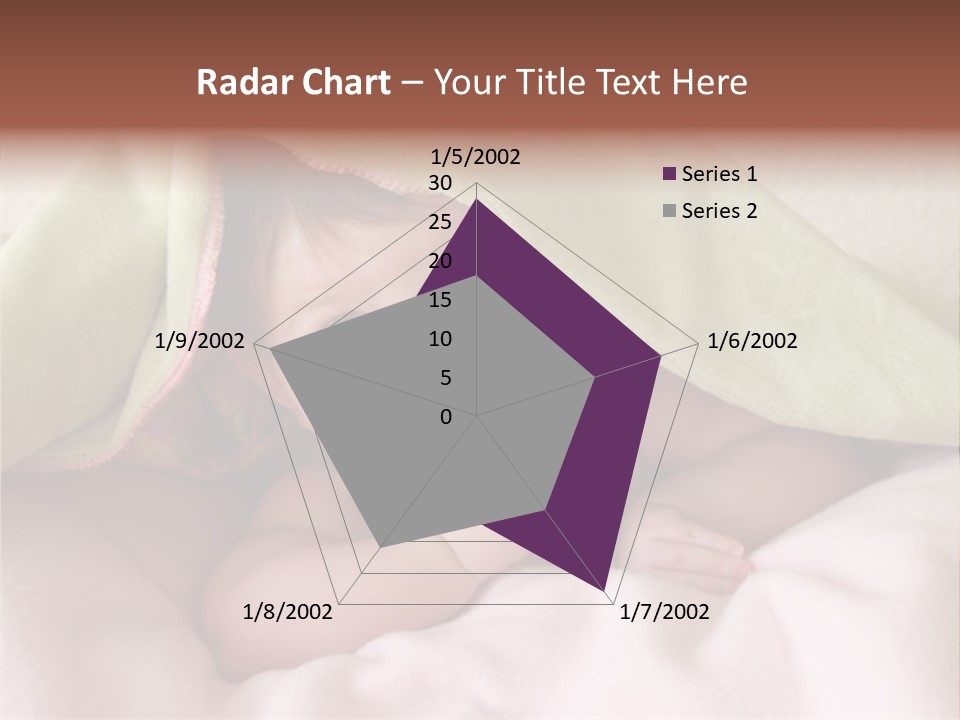 Face Infant Child PowerPoint Template