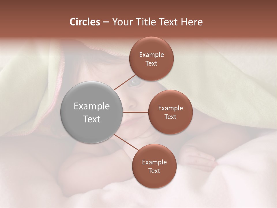 Face Infant Child PowerPoint Template