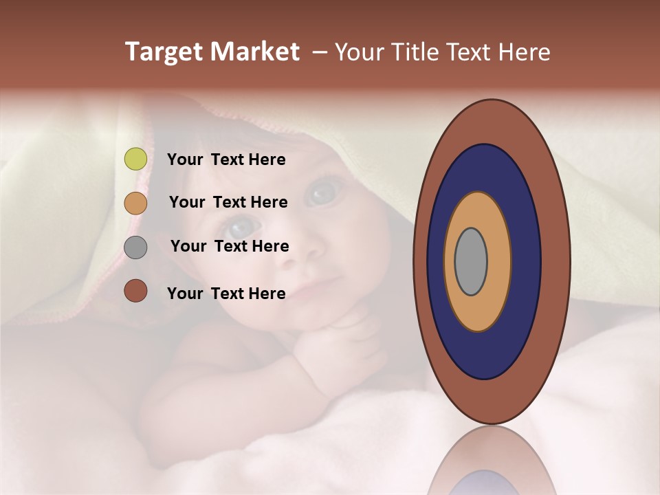 Face Infant Child PowerPoint Template