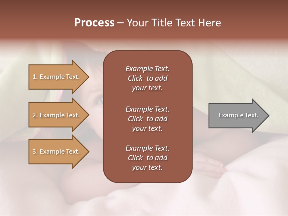 Face Infant Child PowerPoint Template