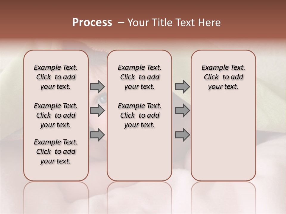 Face Infant Child PowerPoint Template