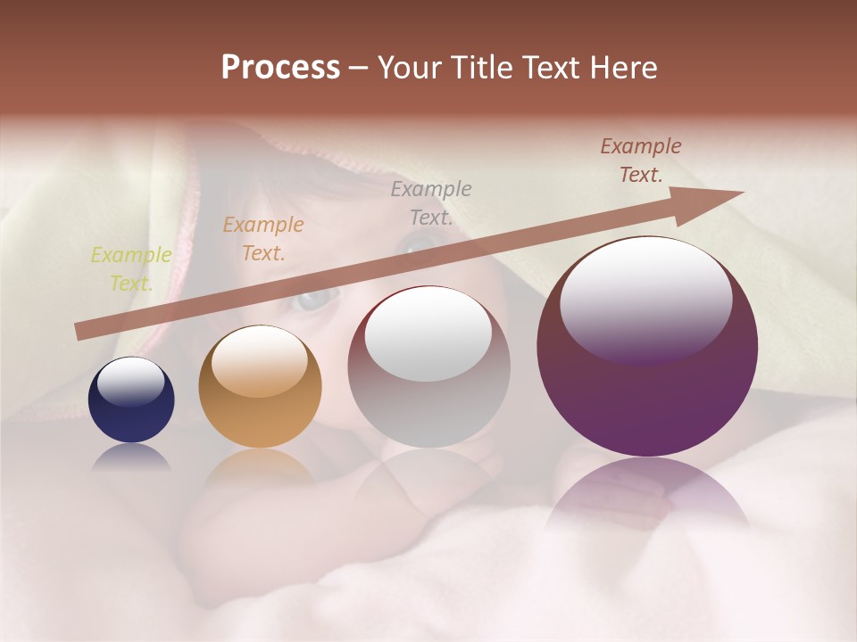 Face Infant Child PowerPoint Template