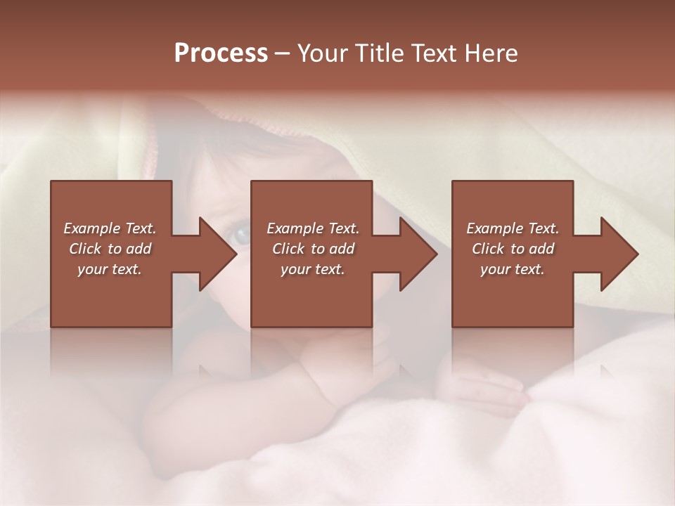 Face Infant Child PowerPoint Template