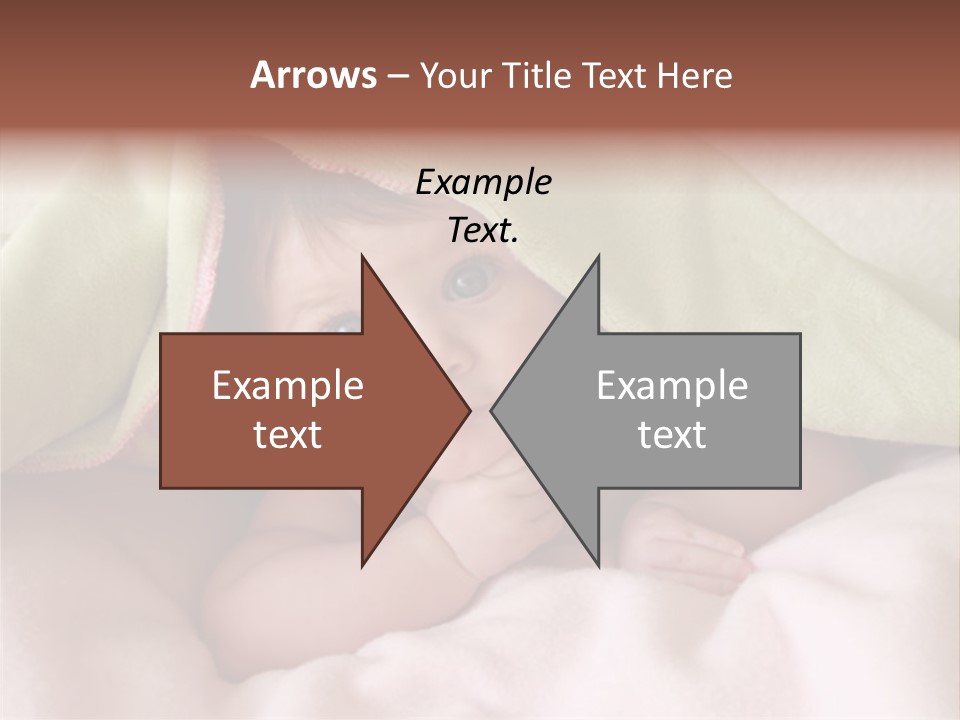 Face Infant Child PowerPoint Template