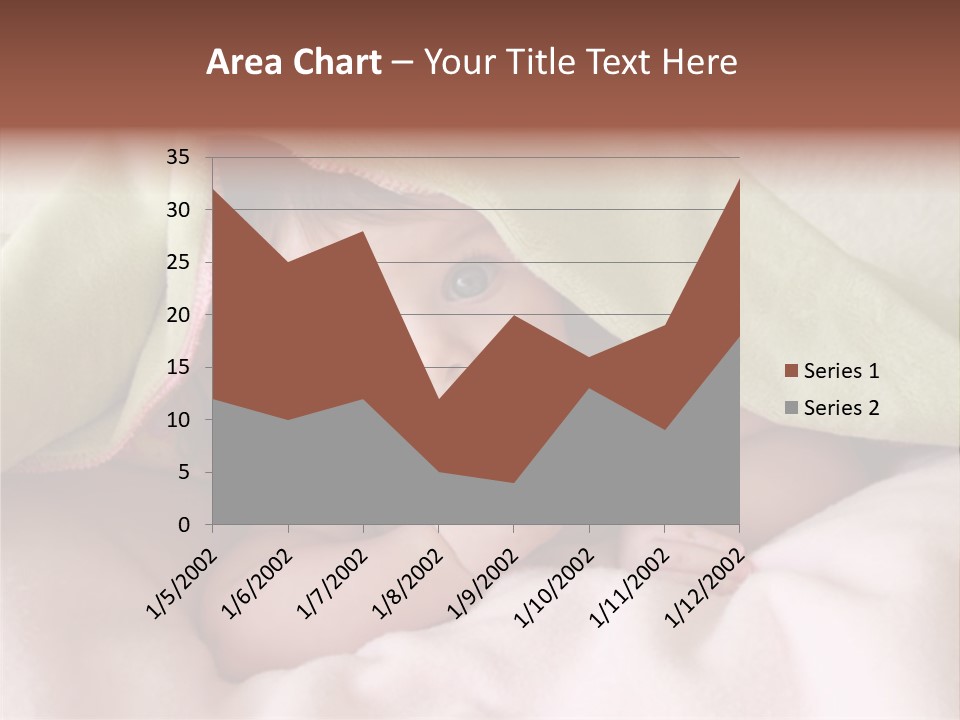 Face Infant Child PowerPoint Template