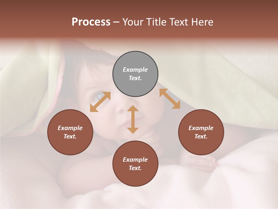 Face Infant Child PowerPoint Template