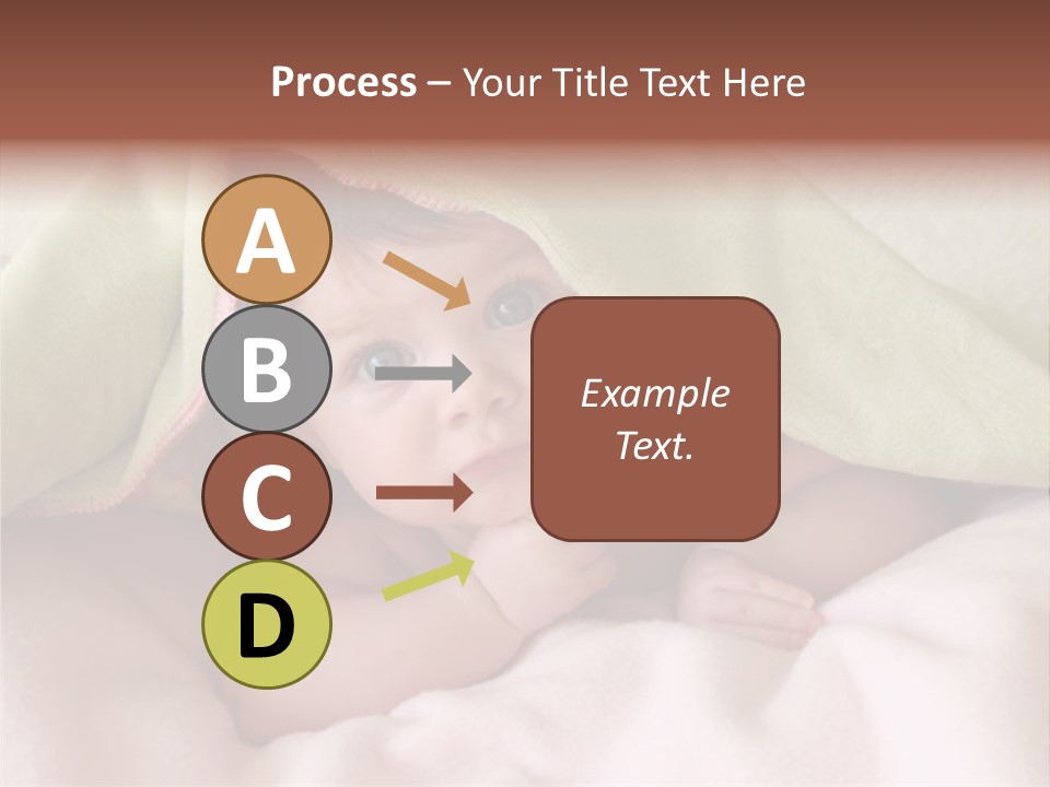 Face Infant Child PowerPoint Template
