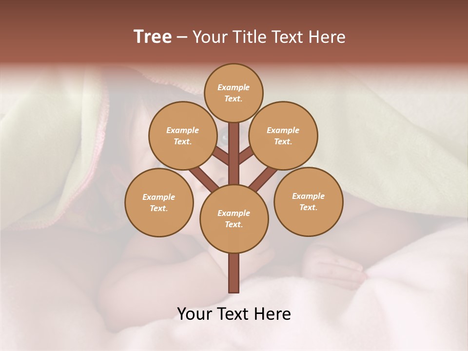 Face Infant Child PowerPoint Template