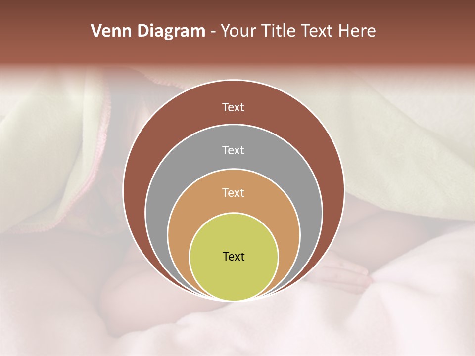 Face Infant Child PowerPoint Template
