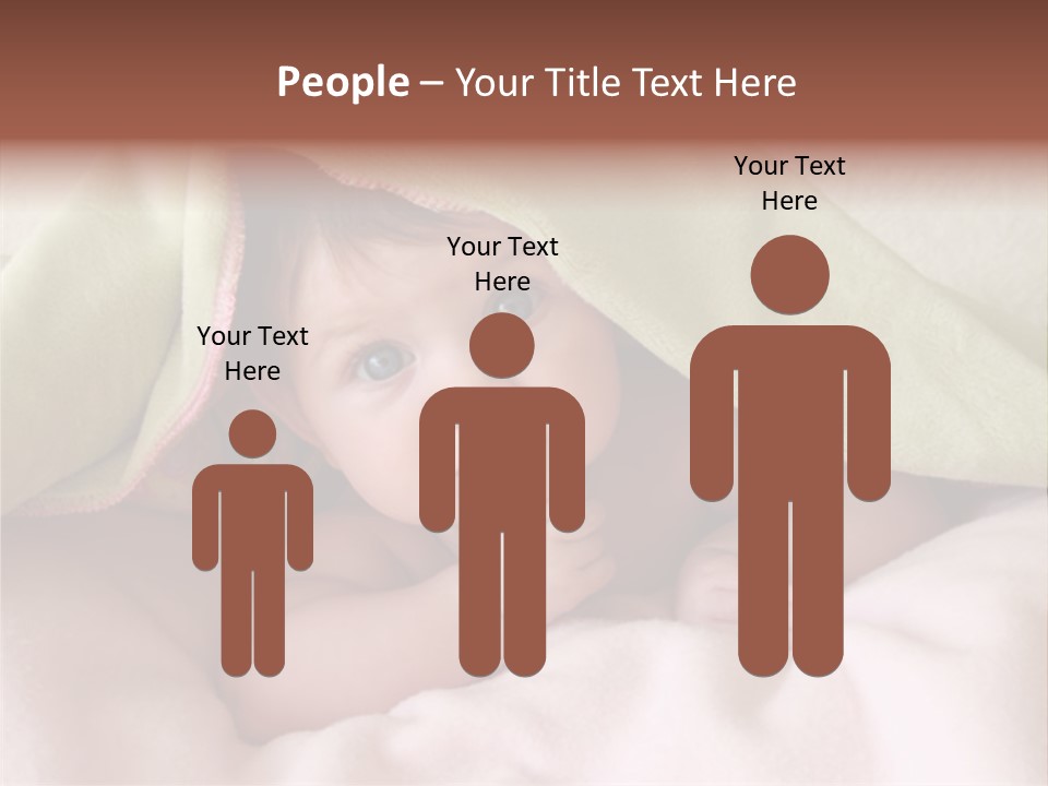 Face Infant Child PowerPoint Template