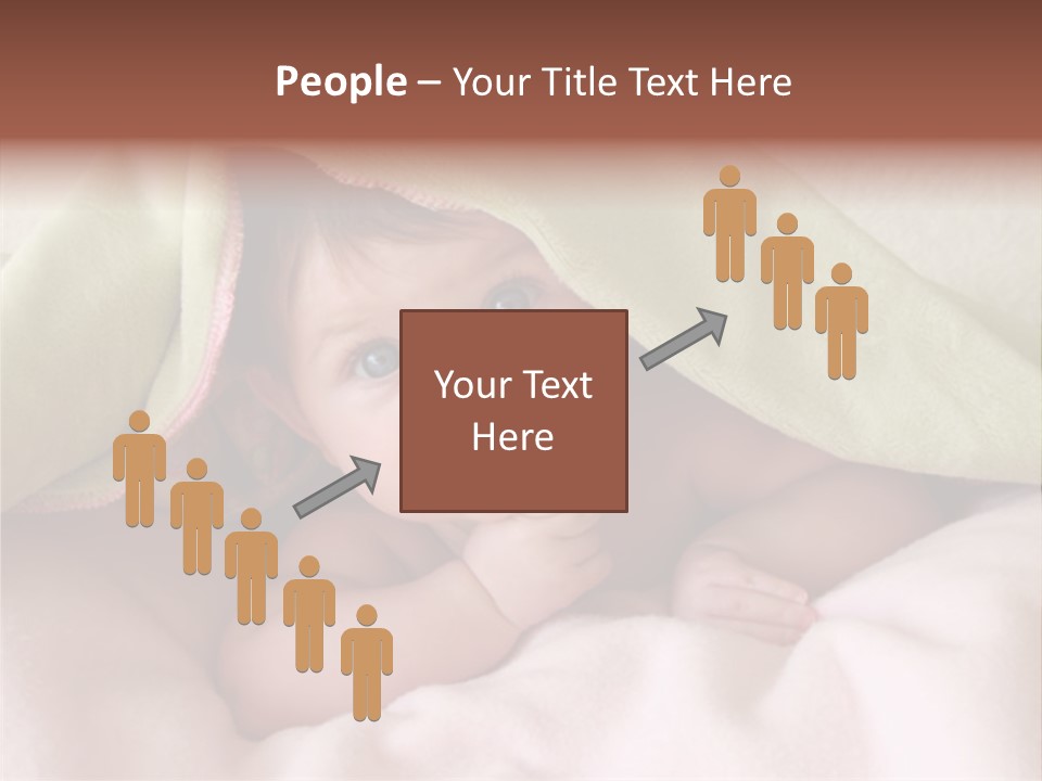 Face Infant Child PowerPoint Template