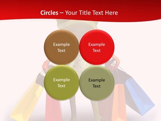 Tropical Shopping Illustration PowerPoint Template