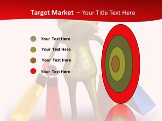 Tropical Shopping Illustration PowerPoint Template