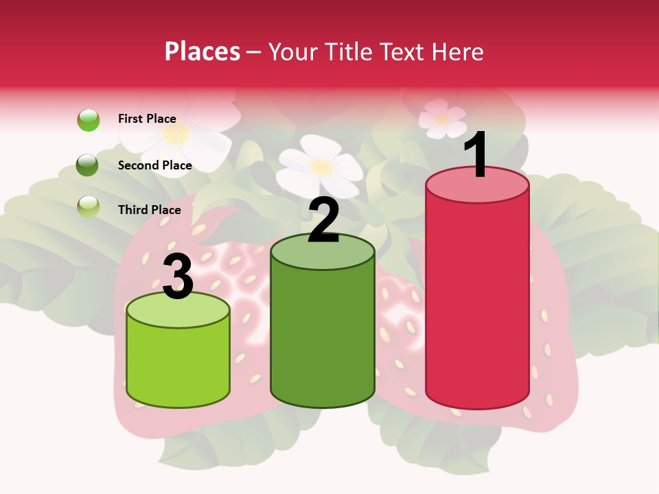 Red Clip Tasty PowerPoint Template
