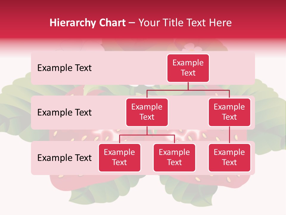 Red Clip Tasty PowerPoint Template