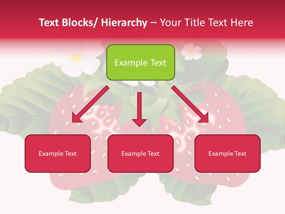 Red Clip Tasty PowerPoint Template