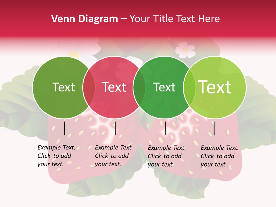 Red Clip Tasty PowerPoint Template