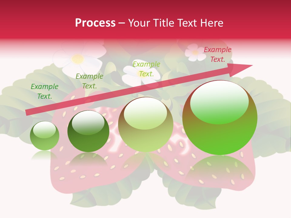 Red Clip Tasty PowerPoint Template