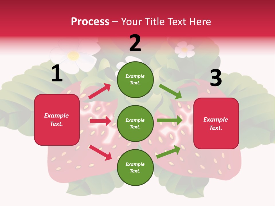 Red Clip Tasty PowerPoint Template