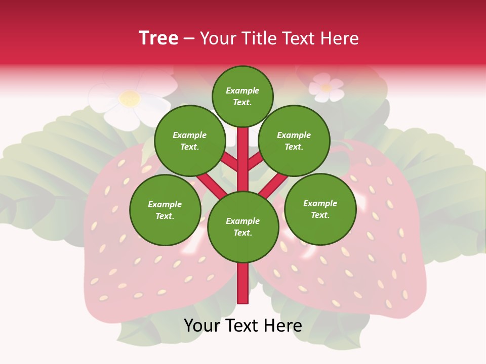 Red Clip Tasty PowerPoint Template