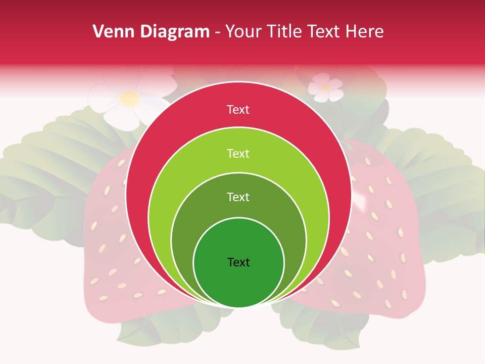 Red Clip Tasty PowerPoint Template