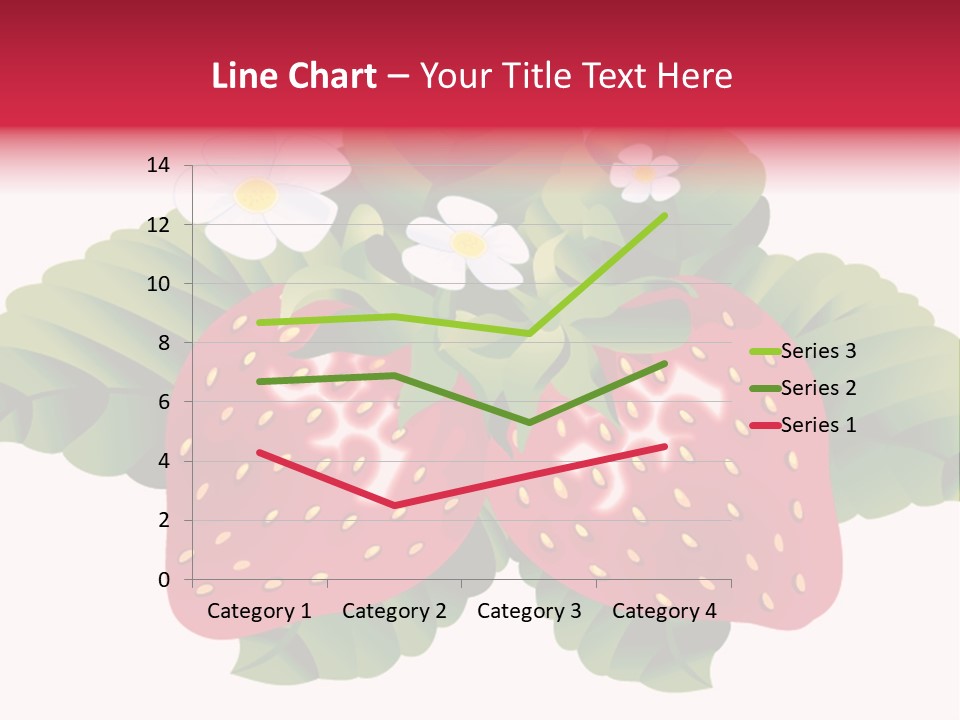 Red Clip Tasty PowerPoint Template