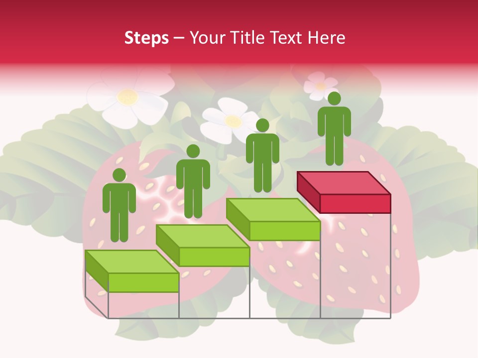 Red Clip Tasty PowerPoint Template