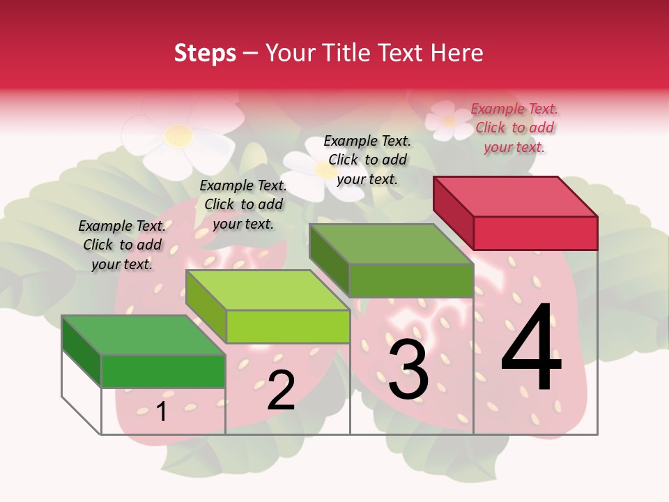 Red Clip Tasty PowerPoint Template