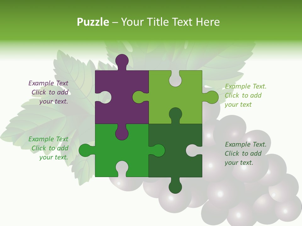 Sappy Stylized Juicy PowerPoint Template