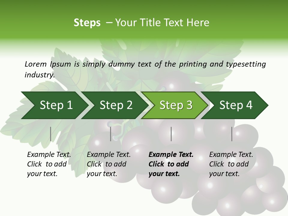 Sappy Stylized Juicy PowerPoint Template