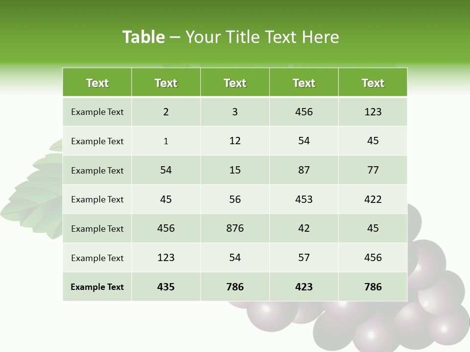 Sappy Stylized Juicy PowerPoint Template
