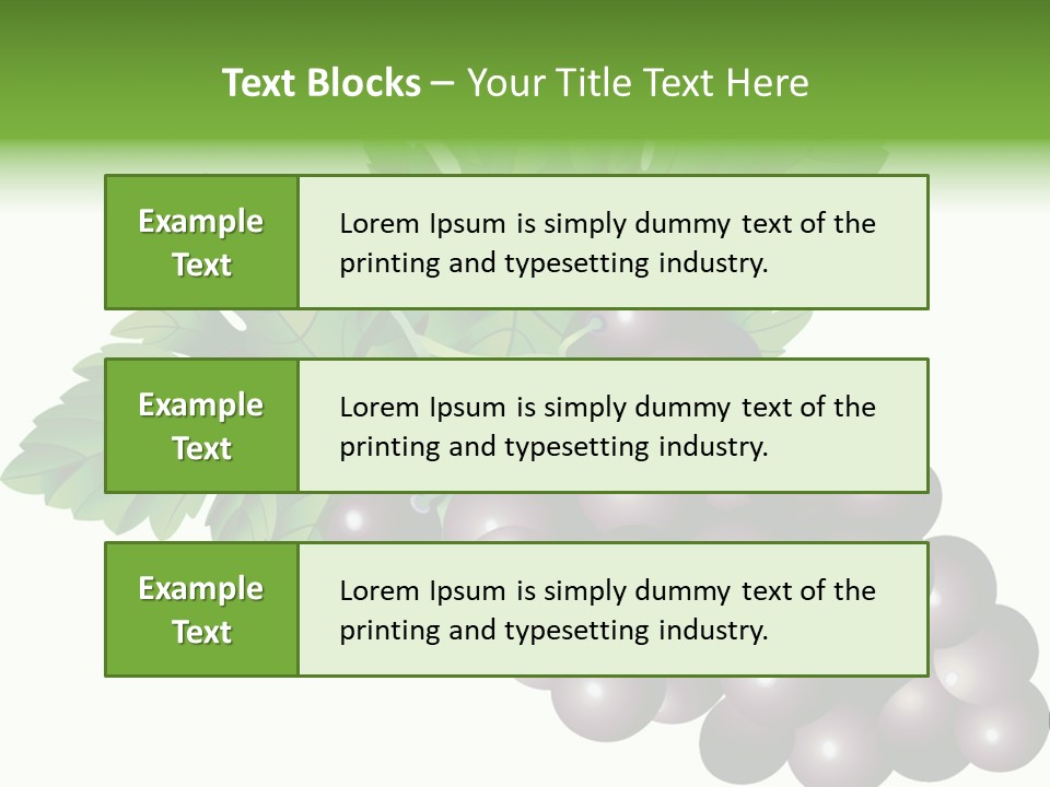 Sappy Stylized Juicy PowerPoint Template