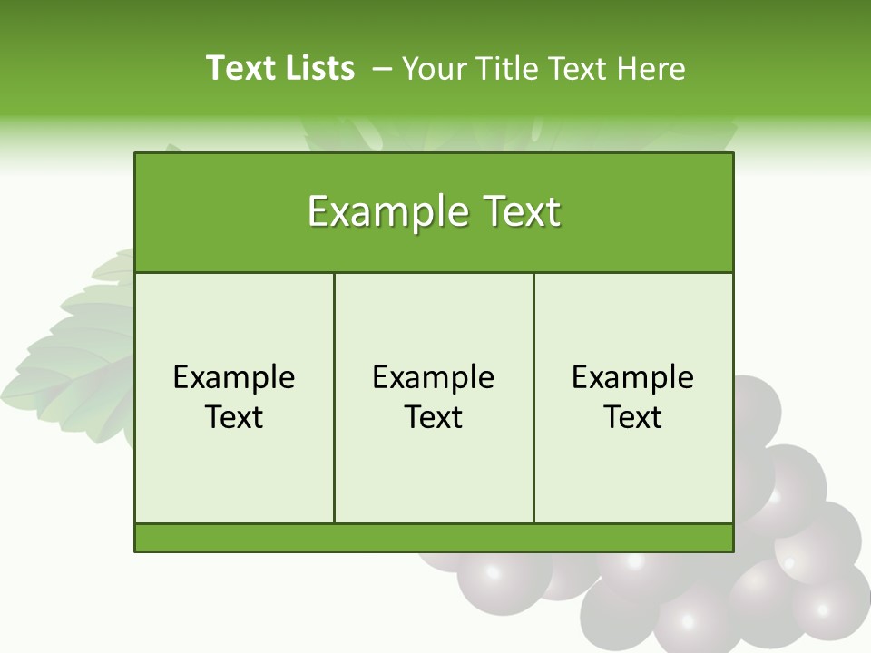 Sappy Stylized Juicy PowerPoint Template
