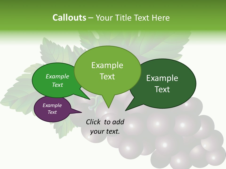 Sappy Stylized Juicy PowerPoint Template