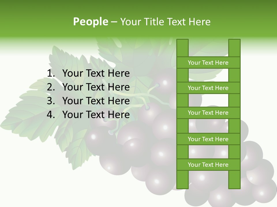 Sappy Stylized Juicy PowerPoint Template