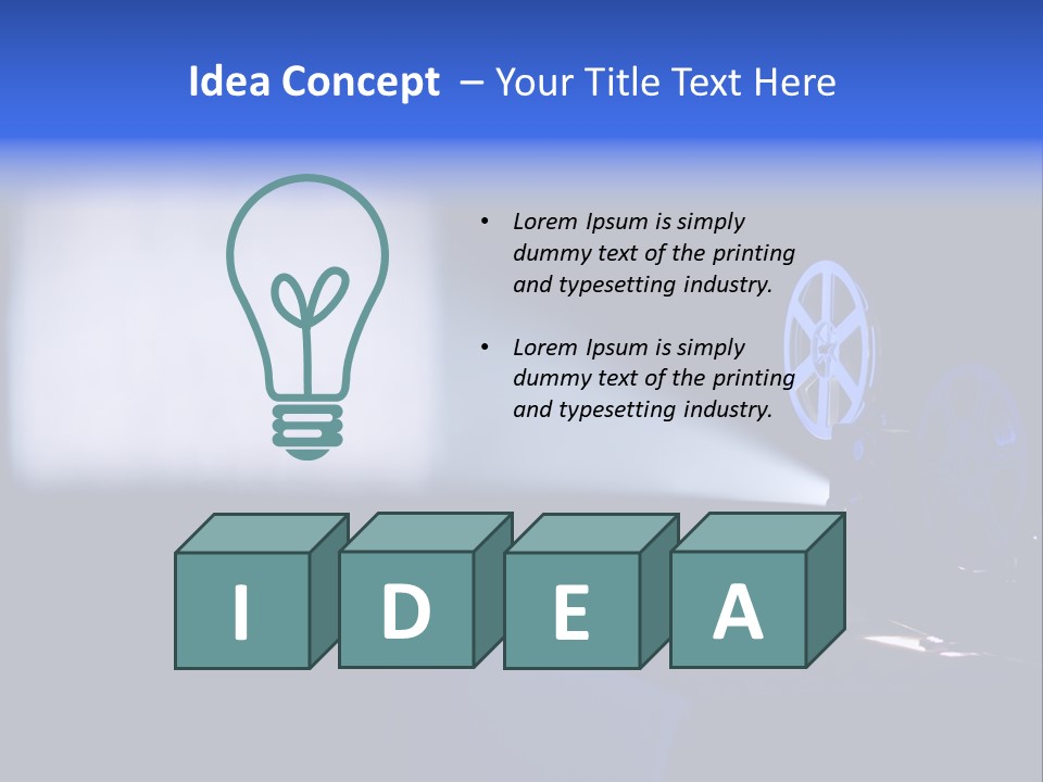 Ray Movie Home PowerPoint Template