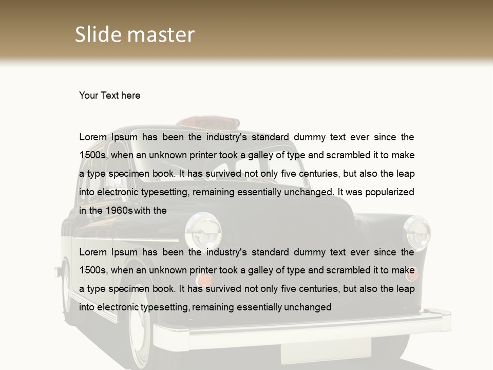Path Travel Fuel PowerPoint Template