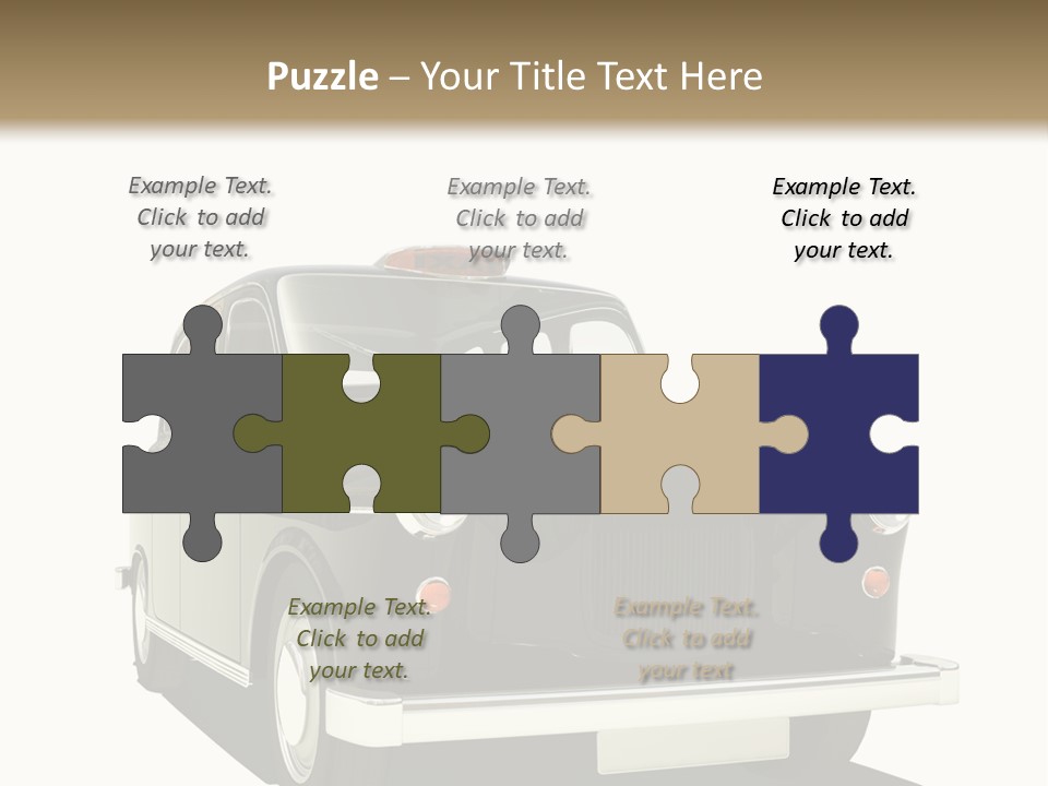 Path Travel Fuel PowerPoint Template