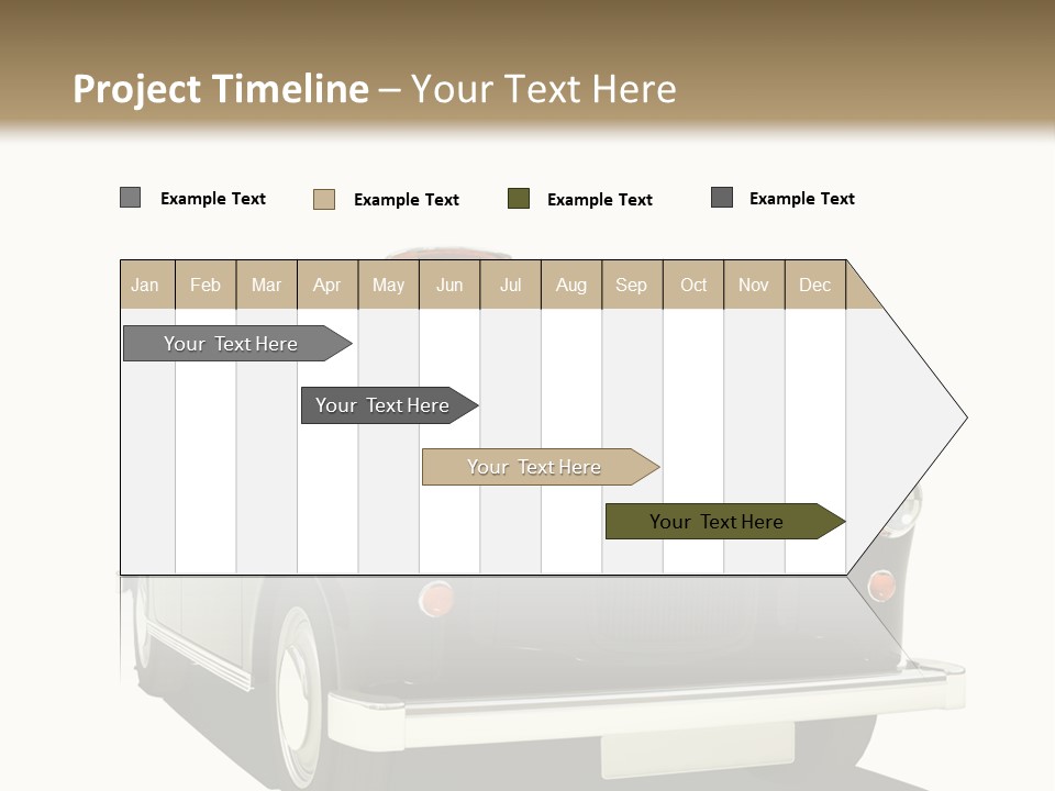 Path Travel Fuel PowerPoint Template