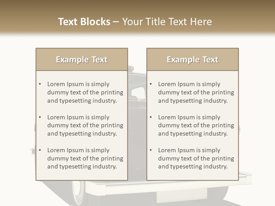 Path Travel Fuel PowerPoint Template