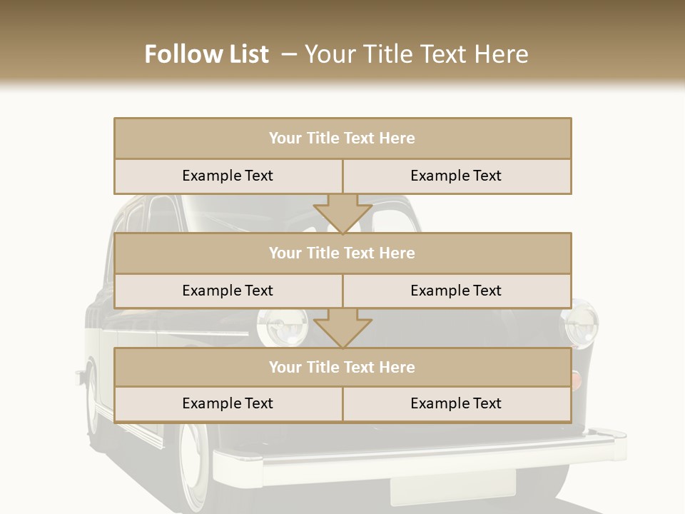 Path Travel Fuel PowerPoint Template