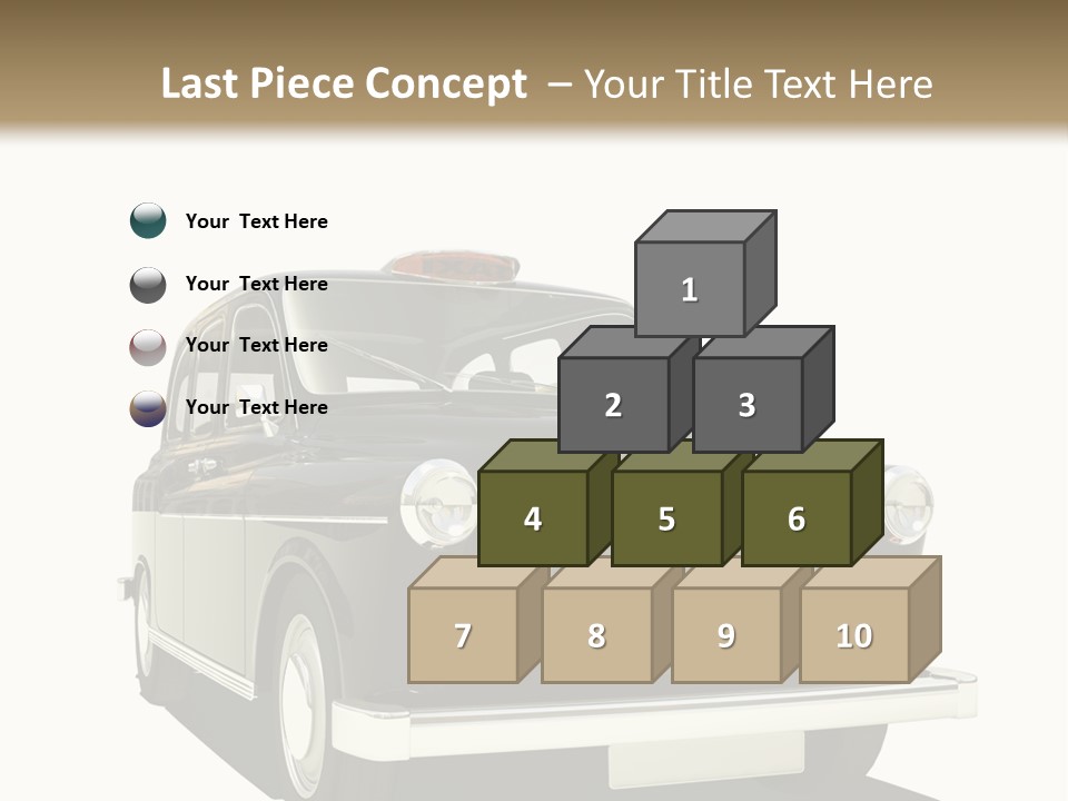 Path Travel Fuel PowerPoint Template
