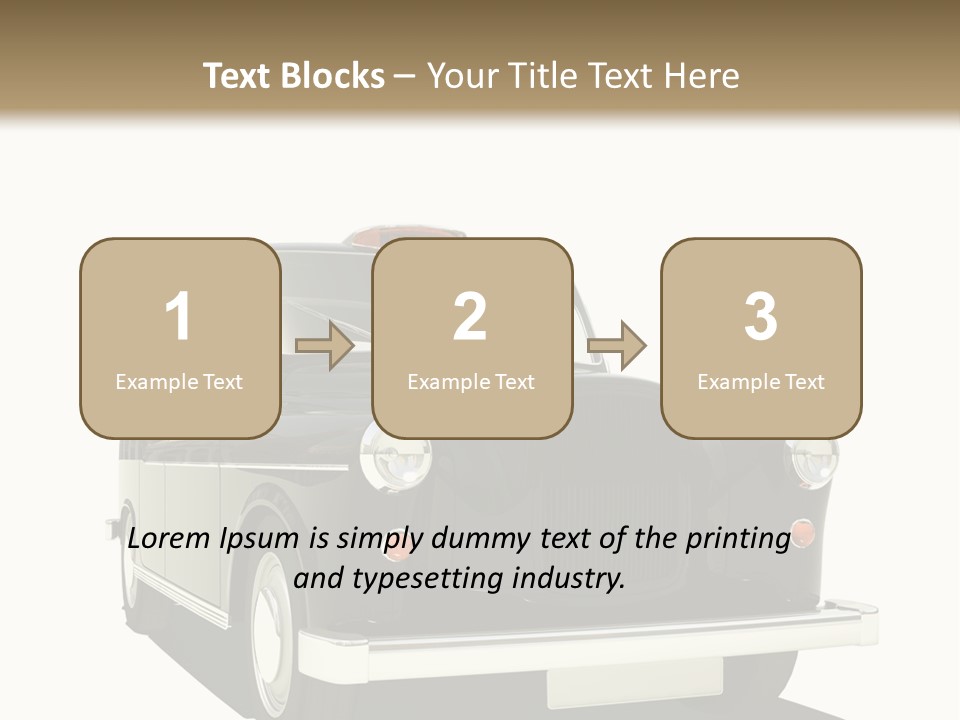 Path Travel Fuel PowerPoint Template