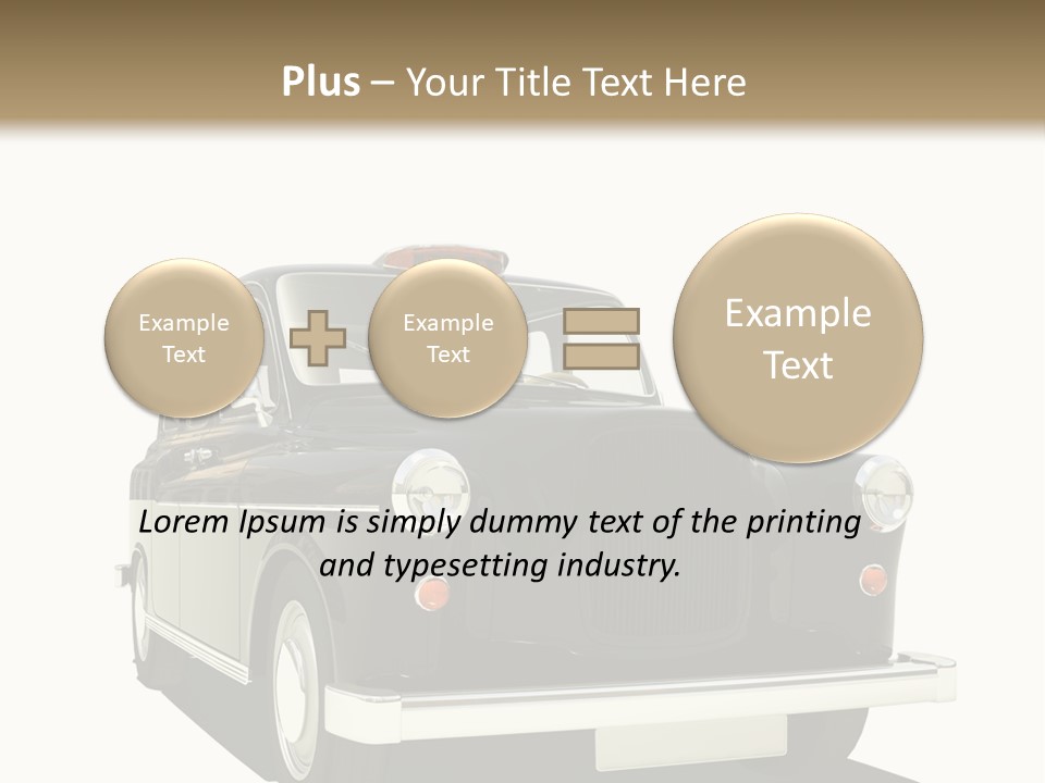 Path Travel Fuel PowerPoint Template