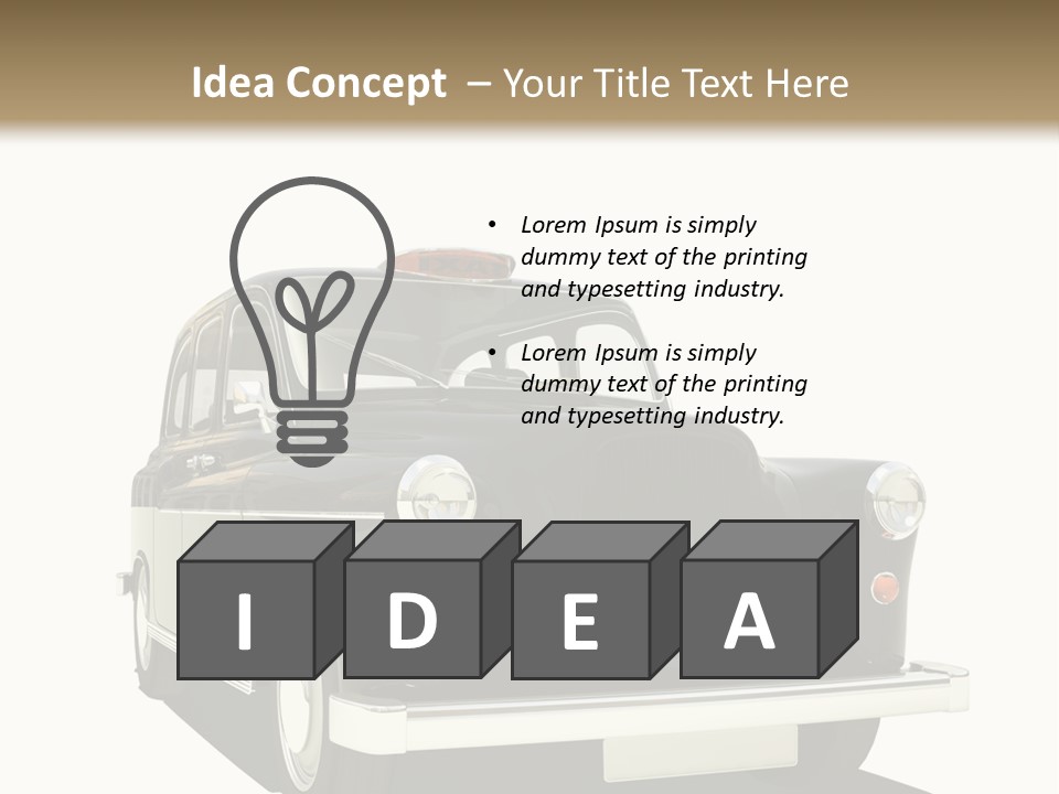 Path Travel Fuel PowerPoint Template